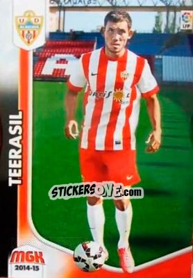 Figurina Terasil - Liga BBVA 2014-2015. Megacracks - Panini