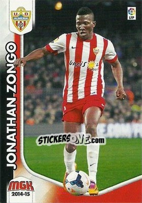 Sticker Jonathan Zongo - Liga BBVA 2014-2015. Megacracks n. 16 - Panini