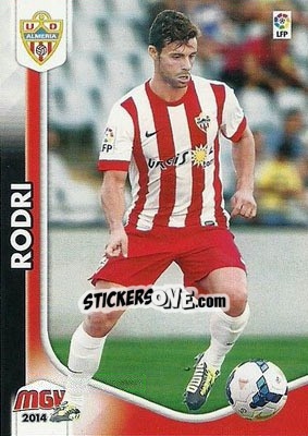 Figurina Rodri - Liga BBVA 2014-2015. Megacracks - Panini