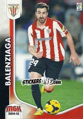 Cromo Balenziaga - Liga BBVA 2014-2015. Megacracks - Panini