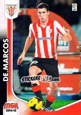 Sticker De Marcos - Liga BBVA 2014-2015. Megacracks - Panini