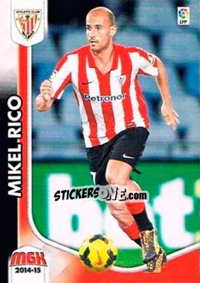 Figurina Mikel Rico - Liga BBVA 2014-2015. Megacracks - Panini