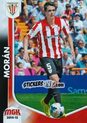 Sticker Morán - Liga BBVA 2014-2015. Megacracks - Panini