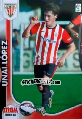 Sticker Unai López - Liga BBVA 2014-2015. Megacracks n. 31bis - Panini