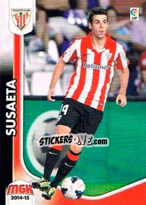 Cromo Susaeta - Liga BBVA 2014-2015. Megacracks - Panini