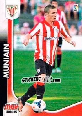 Sticker Muniain - Liga BBVA 2014-2015. Megacracks n. 33 - Panini