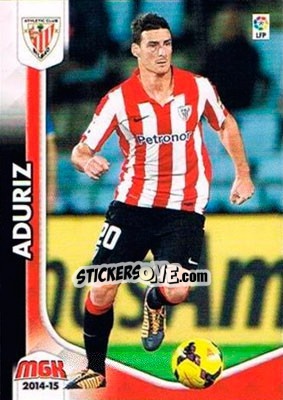 Figurina Aduriz - Liga BBVA 2014-2015. Megacracks - Panini