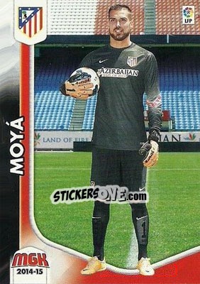 Sticker Moyá - Liga BBVA 2014-2015. Megacracks - Panini