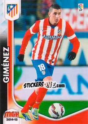 Sticker Jose Giménez - Liga BBVA 2014-2015. Megacracks n. 42BIS - Panini