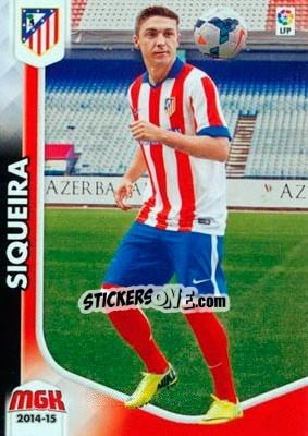 Sticker Siqueira - Liga BBVA 2014-2015. Megacracks - Panini