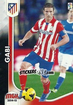 Sticker Gabi - Liga BBVA 2014-2015. Megacracks n. 45 - Panini