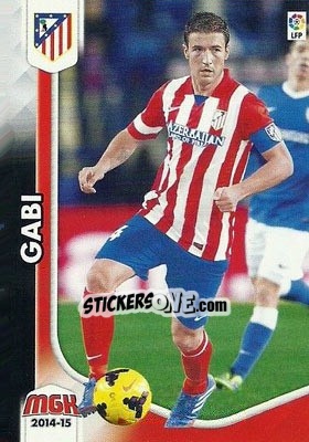 Figurina Gabi - Liga BBVA 2014-2015. Megacracks - Panini