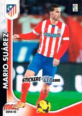 Sticker Mario Suárez - Liga BBVA 2014-2015. Megacracks - Panini