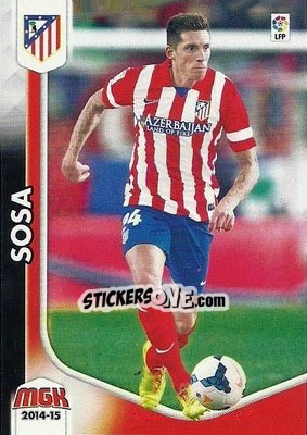 Sticker Sosa - Liga BBVA 2014-2015. Megacracks n. 50 - Panini