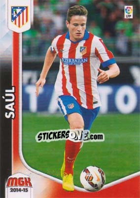 Sticker Saúl - Liga BBVA 2014-2015. Megacracks - Panini