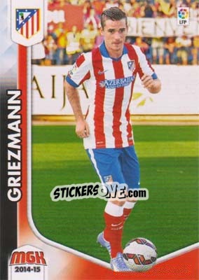 Figurina Griezmann - Liga BBVA 2014-2015. Megacracks - Panini