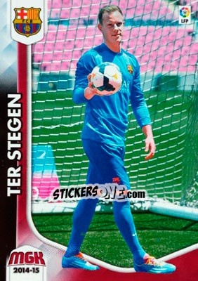 Cromo Ter Stegen - Liga BBVA 2014-2015. Megacracks n. 56 - Panini