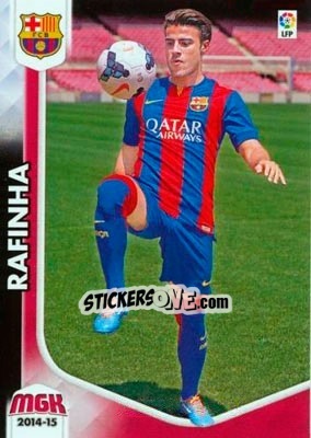 Figurina Rafinha - Liga BBVA 2014-2015. Megacracks - Panini
