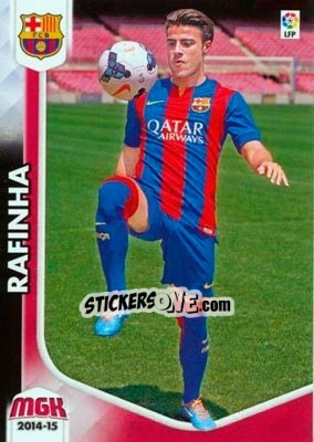 Sticker Rafinha - Liga BBVA 2014-2015. Megacracks n. 67 - Panini