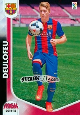 Sticker Deulofeu - Liga BBVA 2014-2015. Megacracks - Panini