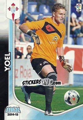Sticker Yoel - Liga BBVA 2014-2015. Megacracks n. 74 - Panini