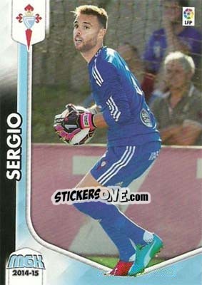 Sticker Sergio - Liga BBVA 2014-2015. Megacracks n. 74bis - Panini