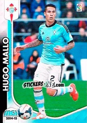 Figurina Hugo Mallo - Liga BBVA 2014-2015. Megacracks - Panini