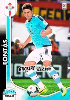 Sticker Fontàs - Liga BBVA 2014-2015. Megacracks - Panini