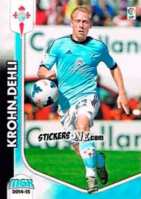 Figurina Krohn-Dehli - Liga BBVA 2014-2015. Megacracks - Panini