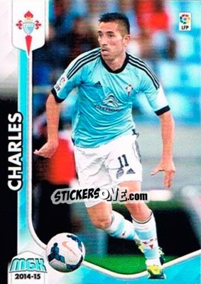 Sticker Charles - Liga BBVA 2014-2015. Megacracks - Panini