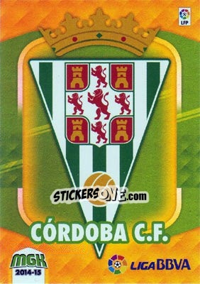 Sticker Escudo - Liga BBVA 2014-2015. Megacracks - Panini