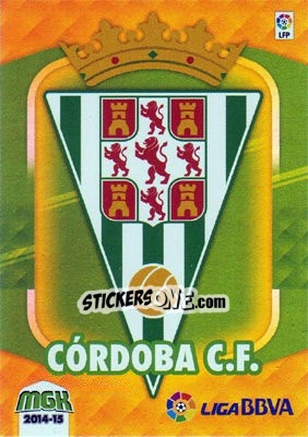 Sticker Escudo - Liga BBVA 2014-2015. Megacracks n. 91 - Panini