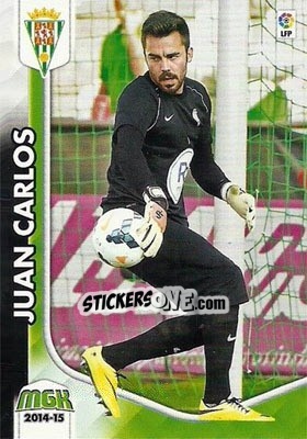 Sticker Juan Carlos - Liga BBVA 2014-2015. Megacracks - Panini