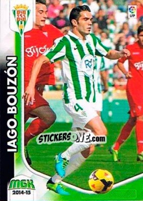 Sticker Iago Bouzón - Liga BBVA 2014-2015. Megacracks - Panini