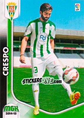 Sticker Crespo - Liga BBVA 2014-2015. Megacracks - Panini