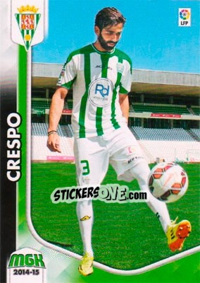 Cromo Crespo - Liga BBVA 2014-2015. Megacracks - Panini