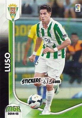 Sticker Luso - Liga BBVA 2014-2015. Megacracks n. 99 - Panini