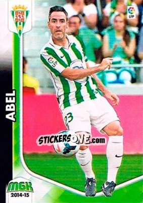 Sticker Abel - Liga BBVA 2014-2015. Megacracks - Panini