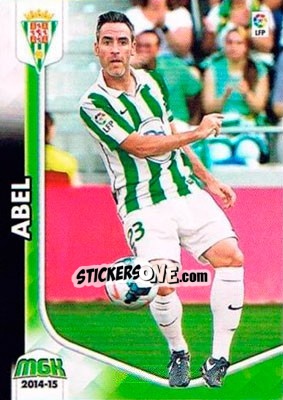 Cromo Abel - Liga BBVA 2014-2015. Megacracks - Panini