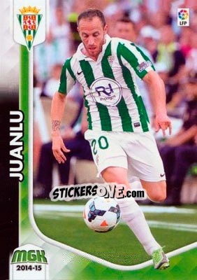 Sticker Juanlu - Liga BBVA 2014-2015. Megacracks - Panini