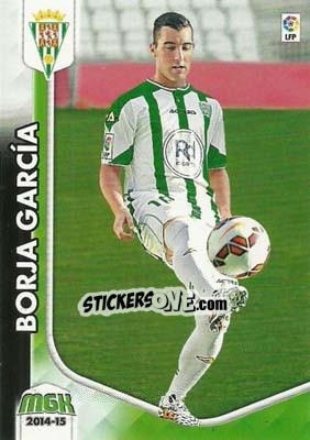 Cromo Borja García - Liga BBVA 2014-2015. Megacracks - Panini
