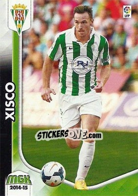 Sticker Xisco - Liga BBVA 2014-2015. Megacracks n. 107 - Panini