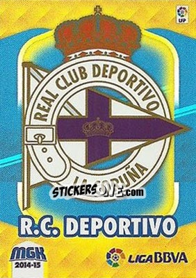 Sticker Escudo - Liga BBVA 2014-2015. Megacracks n. 109 - Panini