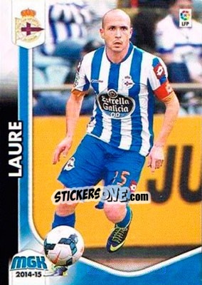 Cromo Laure - Liga BBVA 2014-2015. Megacracks - Panini