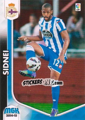 Sticker Sidnei - Liga BBVA 2014-2015. Megacracks - Panini