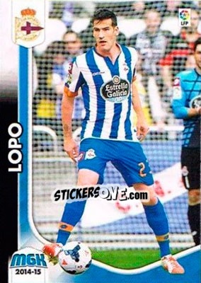 Sticker Lopo - Liga BBVA 2014-2015. Megacracks n. 113 - Panini