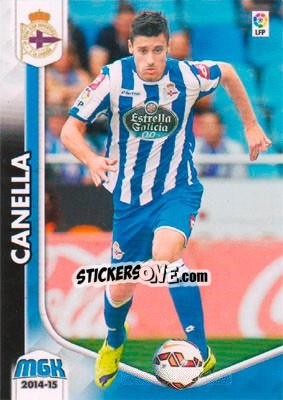 Sticker Canella - Liga BBVA 2014-2015. Megacracks n. 115 - Panini