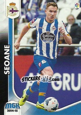 Figurina Seoane - Liga BBVA 2014-2015. Megacracks n. 116 - Panini