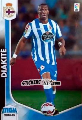 Sticker Diakité - Liga BBVA 2014-2015. Megacracks - Panini