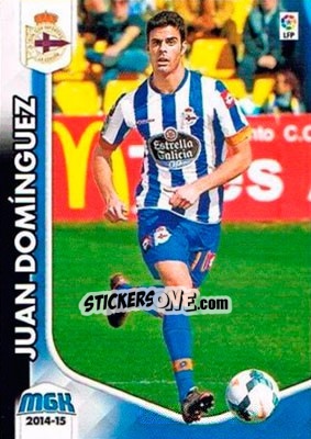 Cromo Juan Domínguez - Liga BBVA 2014-2015. Megacracks - Panini